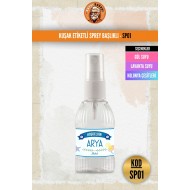 Etiket Baskılı Sprey Kapaklı Şişe